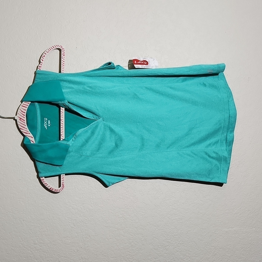 BCG Top Size S Sleeveless Polo Shirt NEW